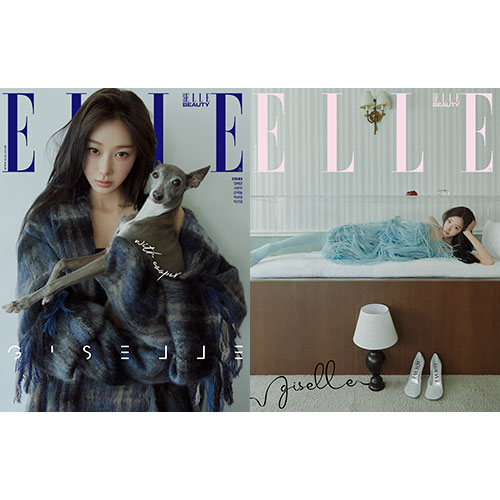 [세트/2종] ELLE 엘르 (여성월간) : 8월 [2025] 표지 : 지젤