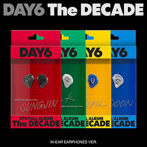 [세트/앨범4종] 데이식스 (DAY6) - The DECADE (이어폰반)