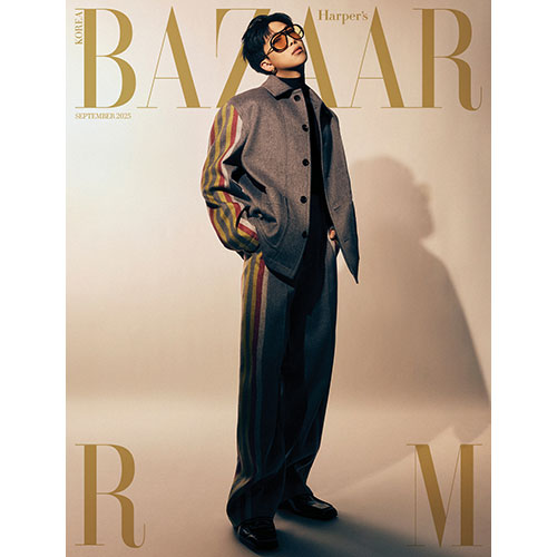 HARPER'S BAZAAR 바자 C형 : 9월 [2025] 표지 : 방탄소년단 RM