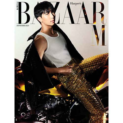 HARPER'S BAZAAR 바자 A형 : 9월 [2025] 표지 : 방탄소년단 RM