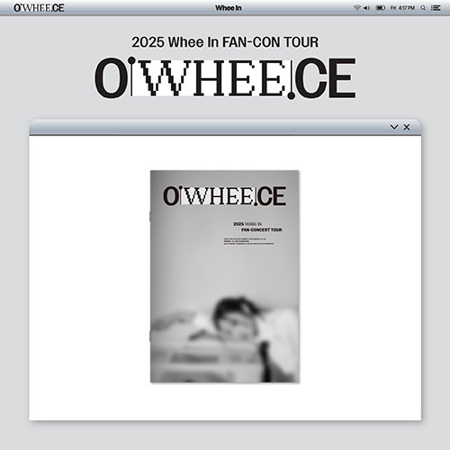 휘인 (Whee In) - 2025 Whee In FAN-CON TOUR [OWHEECE] MD / 잡지 (MAGAZINE)