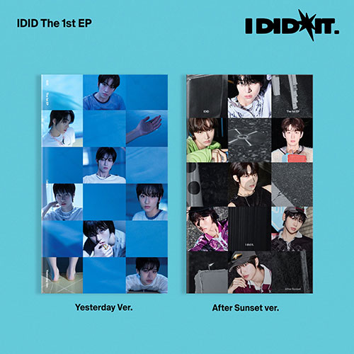 [9/20 대면 팬사인회] IDID (아이딧) - 미니1집 [I did it] (Yesterday Ver. / After Sunset Ver. 중 랜덤)