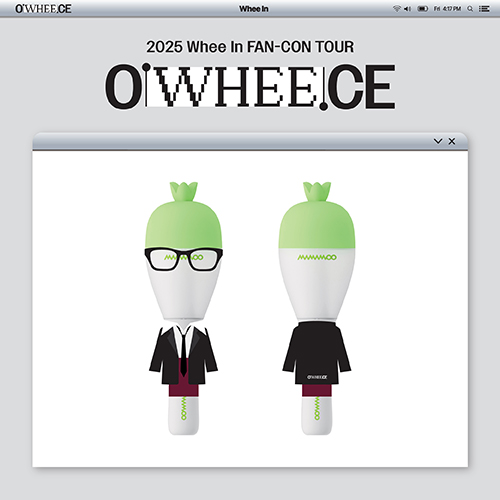 휘인 (Whee In) - 2025 Whee In FAN-CON TOUR [OWHEECE] MD / 응원봉 커버 (LIGHT STICK COVER)
