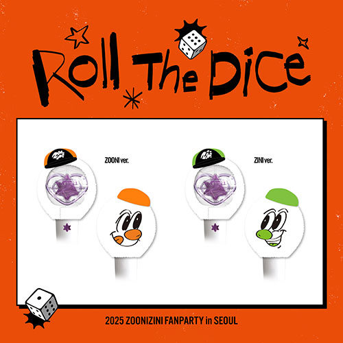 주니지니(ASTRO) - 2025 ZOONIZINI FANPARTY [Roll The Dice] MD / 응원봉 커버 (LIGHT STICK COVER)
