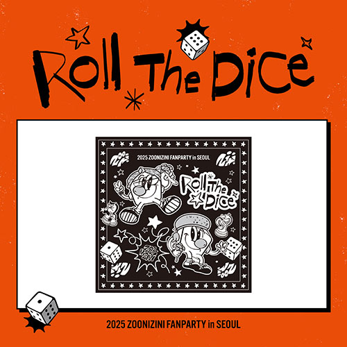 주니지니(ASTRO) - 2025 ZOONIZINI FANPARTY [Roll The Dice] MD / 반다나 (BANDANA)