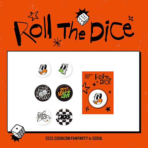 주니지니(ASTRO) - 2025 ZOONIZINI FANPARTY [Roll The Dice] MD / 핀버튼 세트 (PIN BUTTON SET)