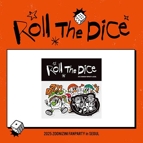 주니지니(ASTRO) - 2025 ZOONIZINI FANPARTY [Roll The Dice] MD / 리무버블 스티커 팩 (REMOVABLE STICKER PACK)
