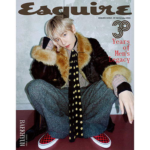 ESQUIRE 에스콰이어 (월간) : 10월 [2025] 표지 : C형 백현