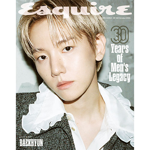 ESQUIRE 에스콰이어 (월간) : 10월 [2025] 표지 : A형 백현