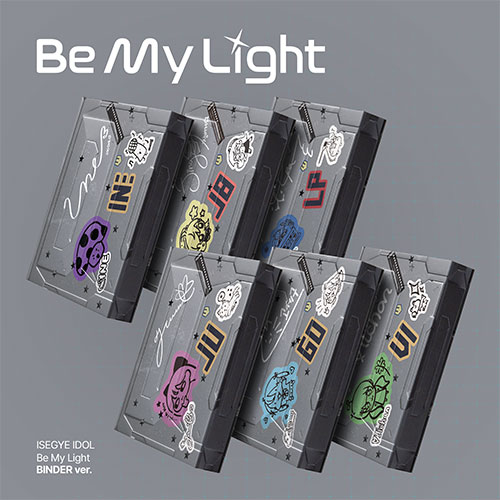 [애플특전][세트/앨범6종] 이세계아이돌 (ISEGYE IDOL) - Be My Light (BINDER ver.)