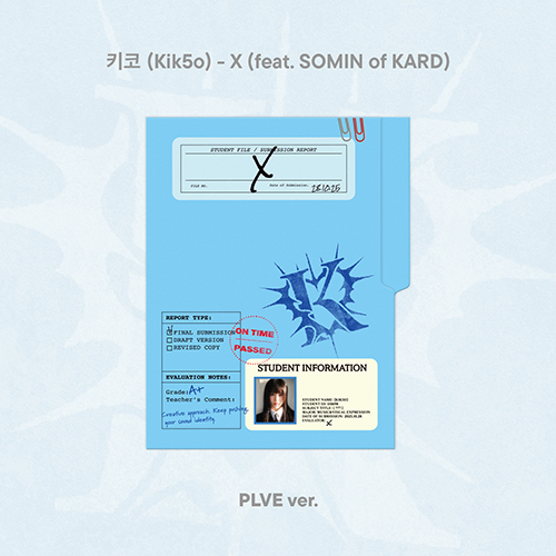 키코 (Kik5o) - 싱글 [X (feat. SOMIN of KARD)] (PLVE)