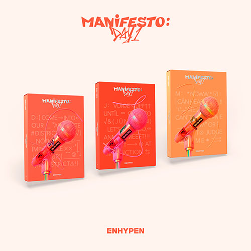 [세트/앨범3종] 엔하이픈 (ENHYPEN) - MANIFESTO : DAY 1