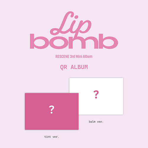 [세트/앨범2종] RESCENE (리센느) - The 3rd Mini Album [lip bomb] (QR) (photocard ver.)