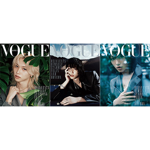 [세트/3종] 보그 코리아 (VOGUE KOREA) 2025년 스페셜 커버 12월호 표지: 필릭스