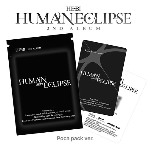 Hebi - 2nd Mini Album [Human Eclipse] (Poca pack ver.)
