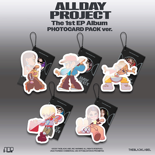 [세트/앨범5종] ALLDAY PROJECT - The 1st EP Album [ALLDAY PROJECT] (PHOTOCARD PACK ver.)