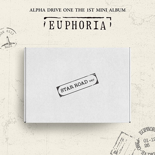 [애플특전] ALPHA DRIVE ONE - THE 1ST MINI ALBUM [EUPHORIA] (STAR ROAD ver.)