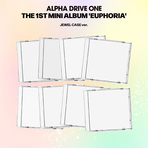 [애플특전][세트/앨범8종] ALPHA DRIVE ONE - THE 1ST MINI ALBUM [EUPHORIA] (JEWEL CASE ver.)
