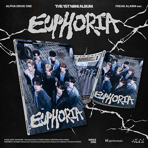 ALPHA DRIVE ONE - THE 1ST MINI ALBUM [EUPHORIA] (FREAK ALARM ver.)