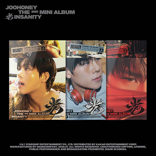 [1/17 영상통화] 주헌 (JOOHONEY) - THE 2ND MINI ALBUM [光 (INSANITY)]