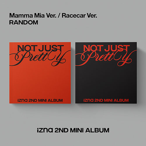 [2/12 영상통화] 이즈나 (izna) - [Not Just Pretty] PHOTOBOOK Ver.(Mamma Mia Ver. / Racecar Ver.)(Random Ver.)