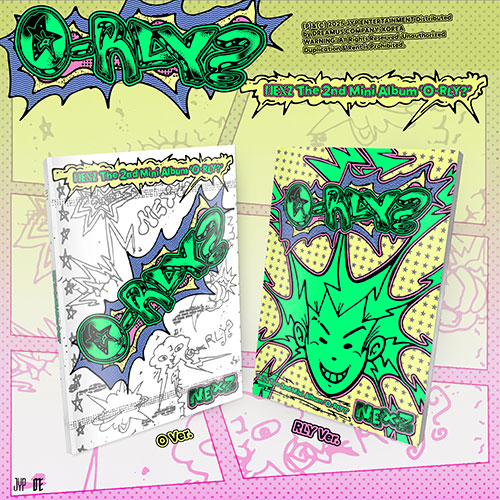 [애플특전][세트/앨범2종] NEXZ (넥스지) - The 2nd Mini Album [O-RLY?] (일반반)