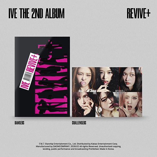 [세트/앨범2종] 아이브 (IVE) - THE 2ND ALBUM [REVIVE+] (BANGERS ver./ CHALLENGERS ver.)