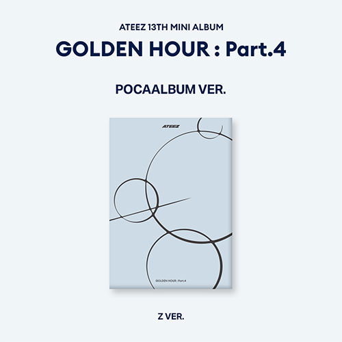 에이티즈 (ATEEZ) - GOLDEN HOUR : Part.4 (POCAALBUM VER.) (Z VER.)