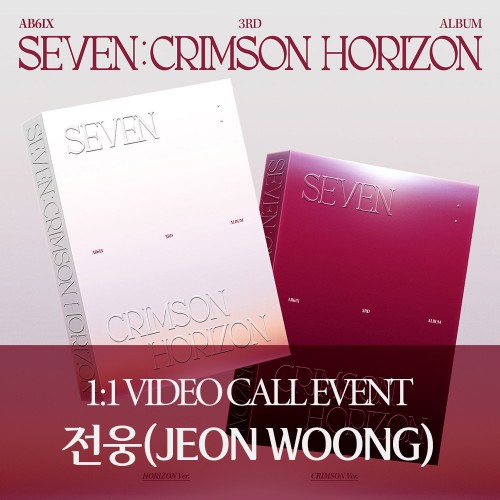 [전웅][3/21 영상통화] AB6IX (에이비식스) - 3RD ALBUM [SEVEN : CRIMSON HORIZON] (PHOTOBOOK VER.)