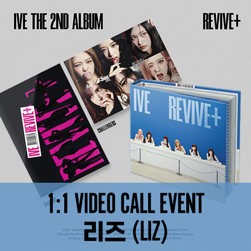 [리즈][3/15 영상통화] 아이브 (IVE) - THE 2ND ALBUM [REVIVE+] (BANGERS ver./ CHALLENGERS ver./ SPOILERS ver.)