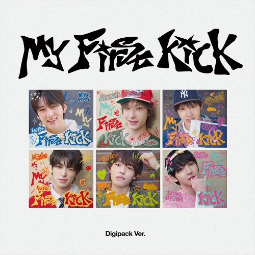 [세트/앨범6종] 킥플립 (KickFlip) - My First Kick (디지팩)