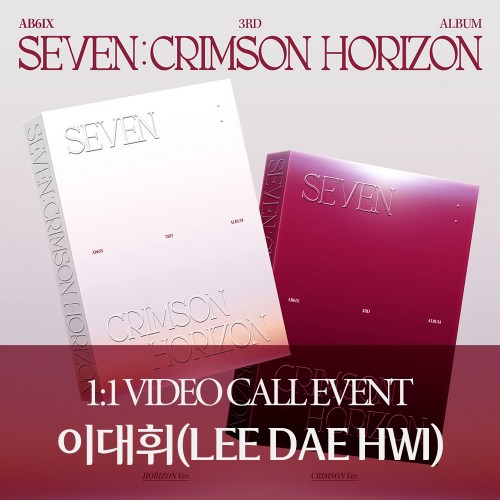 [이대휘][4/3 영상통화] AB6IX (에이비식스) - 3RD ALBUM [SEVEN : CRIMSON HORIZON] (PHOTOBOOK VER.)