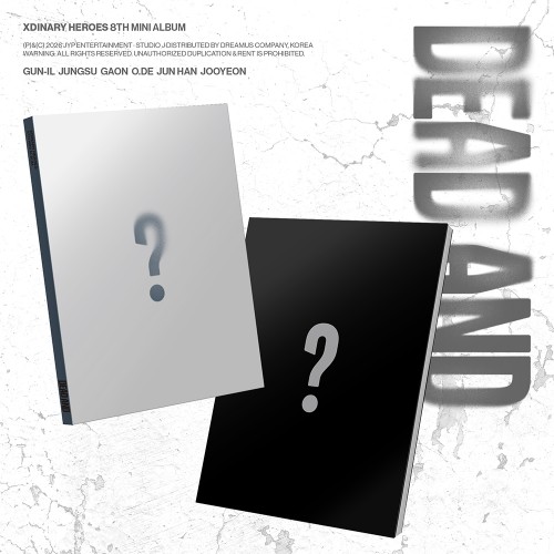 [애플특전][세트/앨범2종] 엑스디너리 히어로즈 (Xdinary-Heroes) - 8th Mini Album [DEAD AND] (포토북)