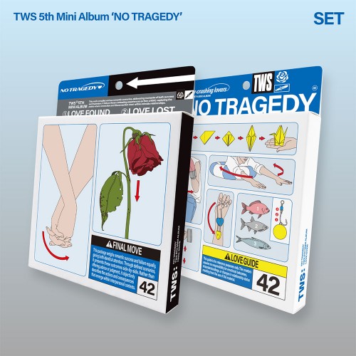 [애플특전][세트/앨범2종] 투어스 (TWS) - 5th Mini Album 'NO TRAGEDY'