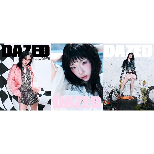 [세트/3종] 데이즈드 앤 컨퓨즈드 코리아 (Dazed & Confused Korea) 26년 summer edition 표지: 태연