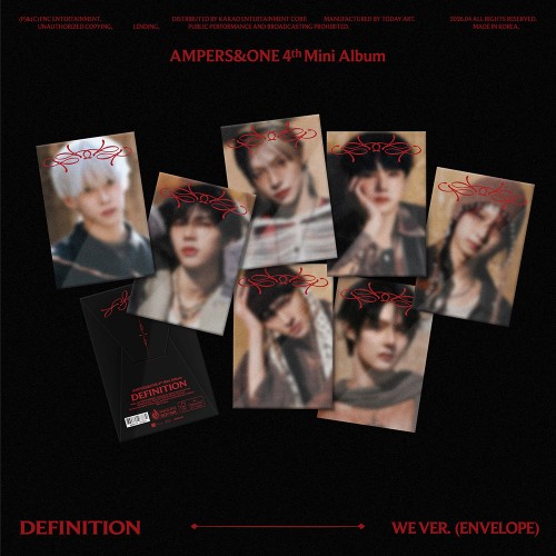 [마카야][4/18 영상통화] 앰퍼샌드원 (AMPERS&ONE) - 미니 4집 [DEFINITION] WE Ver.(CD)