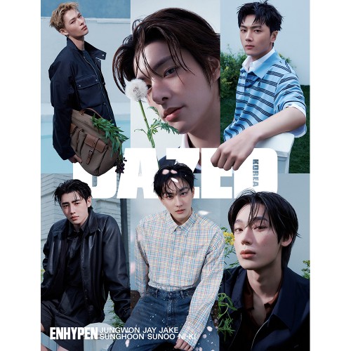 데이즈드 앤 컨퓨즈드 코리아 (Dazed & Confused Korea) 26년 5월호 E형 표지: 엔하이픈