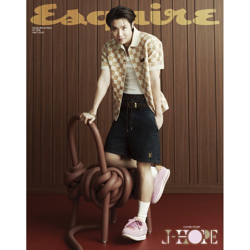 ESQUIRE 에스콰이어 26년 5월호 표지: D형 제이홉