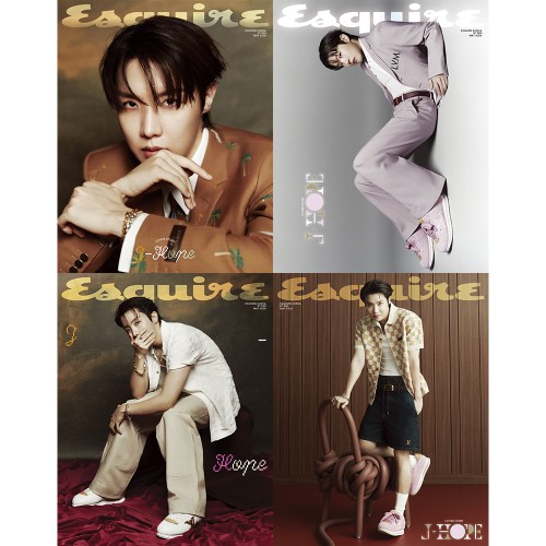 [세트/4종] ESQUIRE 에스콰이어 26년 5월호 표지: 제이홉