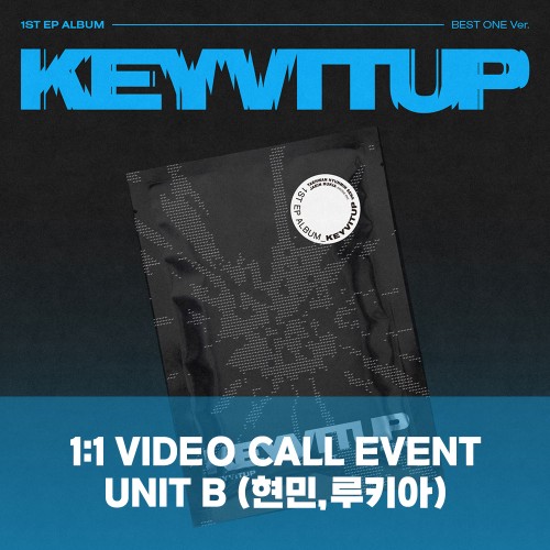 [유닛B][5/14 영상통화] KEYVITUP (키빗업) - 1ST EP ALBUM [KEYVITUP] (BEST ONE Ver.) (플랫폼)