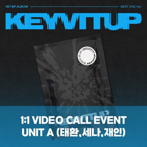 [유닛A][5/14 영상통화] KEYVITUP (키빗업) - 1ST EP ALBUM [KEYVITUP] (BEST ONE Ver.) (플랫폼)