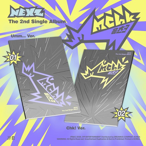 [5/8 영상통화] NEXZ (넥스지) - The 2nd Single Album [Mmchk] (Umm…ver. / Chk! ver.)