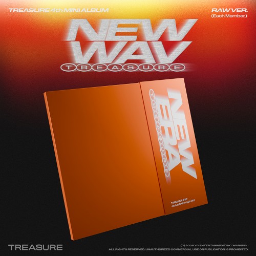 트레저 (TREASURE) - 4th MINI ALBUM [NEW WAV] RAW VER. SO JUNG HWAN