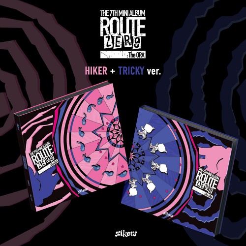 [럭키드로우][세트/앨범2종] 싸이커스 (xikers) - 7TH MINI ALBUM [ROUTE ZERO : The ORA] (TRICKY ver.+HIKER ver.)