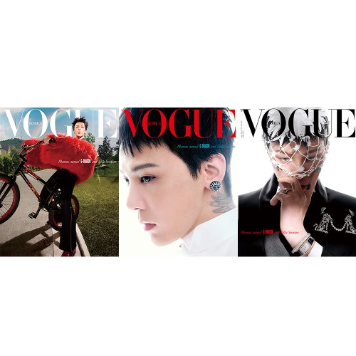 [세트/3종] 보그 코리아 (VOGUE KOREA) 26년 6월호 표지: G-DRAGON
