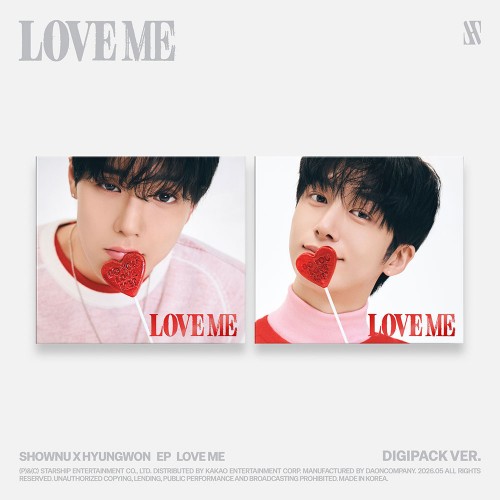셔누X형원 (몬스타엑스) - EP [LOVE ME] (DIGIPACK VER.한정반)