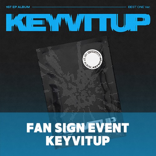 [5/26 대면 팬사인회] KEYVITUP (키빗업) - 1ST EP ALBUM [KEYVITUP] (BEST ONE Ver.) (플랫폼)