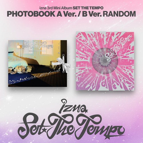 [6/21 영상통화] 이즈나 (izna) - [SET THE TEMPO] PHOTOBOOK A Ver. / PHOTOBOOK B Ver. (Random Ver.)