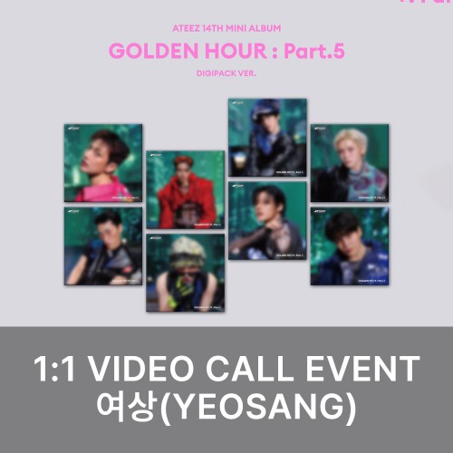 [여상][7/3 영상통화] 에이티즈 (ATEEZ) - GOLDEN HOUR : Part.5 (DIGIPACK VER.)