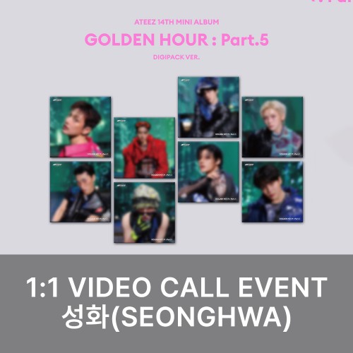 [성화][7/3 영상통화] 에이티즈 (ATEEZ) - GOLDEN HOUR : Part.5 (DIGIPACK VER.)